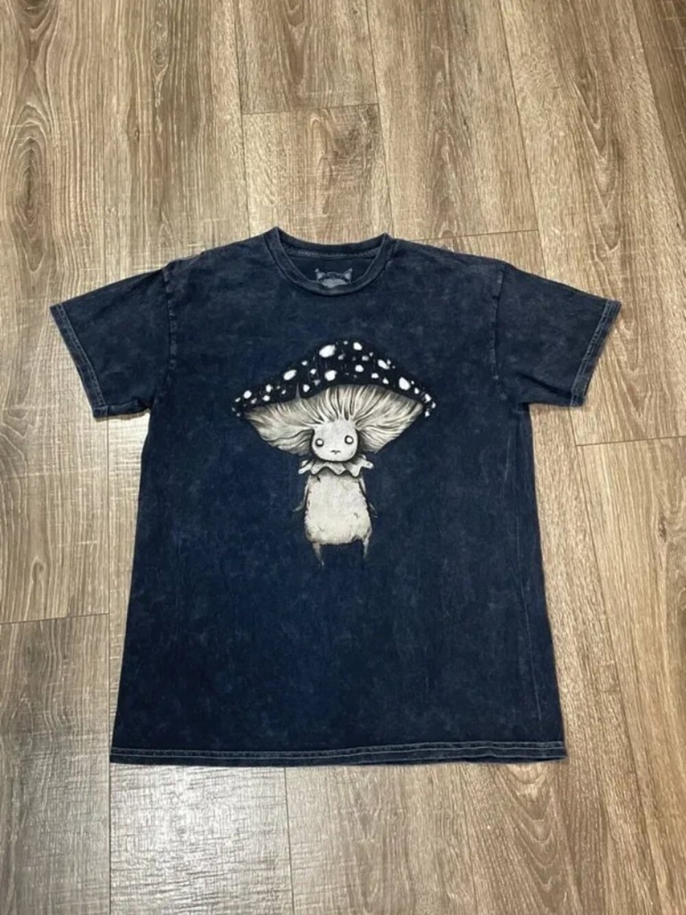 Stephanie Bayles Whimsical Mushroom Fungi Shirt Size Medium